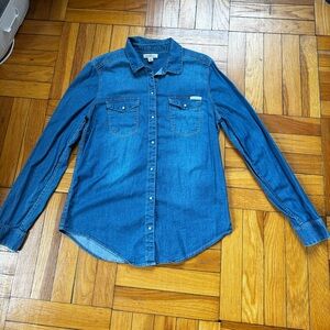 Women's Blue Denim Shirt